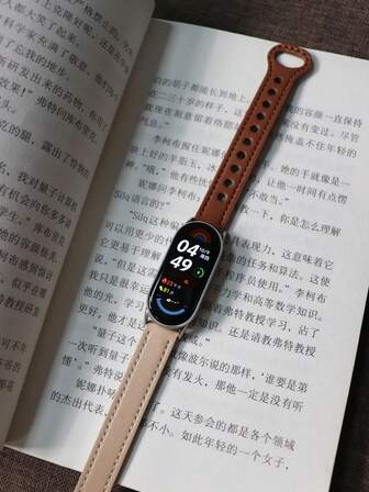 Premium Leather Watch Band Strap For Xiaomi Watch 8/9/10, Suitable For Autumn/Winter