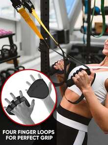 2只装掌部保护套，氯丁橡胶材质，举重专用——防滑、防汗，是举重、健美和力量举运动的理想之选，告别汗湿的健身手套。健身配件，运动，健身房，居家锻炼，女士健身手套，拳击手套，健身手套，男士健身手套。