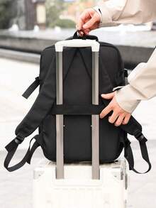 Women's Backpack, Large Capacity Travel Backpack, Commute/School Backpack, Fashionable Laptop Bag, Short-Distance Business Travel Luggage Bag - Multicolor - View 9