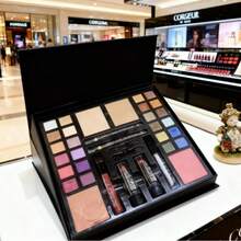 Paleta Profesional de Maquillaje para Maquilladores: Sombras Mate y Perladas + Rubor + Labial + Contorno + Lápiz de Cejas, Set Completo All-in-One - Full Collection Set - Ver 4