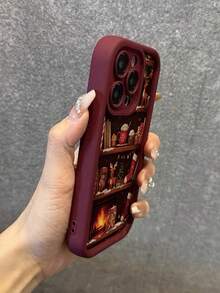 Husă de telefon groasă, rezistentă la șocuri, cu imprimeu de fursecuri de Crăciun, compatibilă cu 17/16/16 Pro/16 Pro Max/16 Plus, 15 XR/7/8, 15 Pro Max, 12 Pro Max, 13 Pro Max, 14 Pro Max, 13, 14, 11, 12, 14 Plus, 11 Pro, 12 Pro, XS, XR, 7/8 Plus, 7/8, compatibilă cu telefoanele Redmi - Multicolor - Vizualizare 7