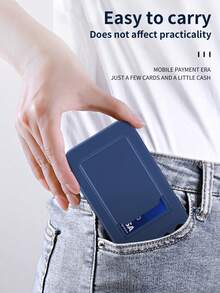 Hadaasi 1pc Deep Green Detachable Card Slot Liquid Silicone Soft Touch Contrast Color Button Slim Cute Phone Case Compatible With Apple, Compatible With Galaxy, 13T, Compatible With Redmi, Compatible With Honor,International Version, Not The Domestic Version - Dark Green - View 9