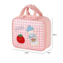 Bolsa de cosméticos linda, bolsa de almacenamiento de gran capacidad, bolsa de tocador de viaje plegable de alta calidad para cosméticos,Vuelta al colegio - Multicolor - Ver 9