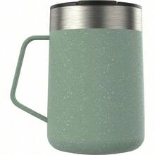 Contigo Streterville -Taza de Acero Inoxidable con Asa y Tapa 414 ML. Color Agave - AgavePowderCoatSpeckle - Ver 3