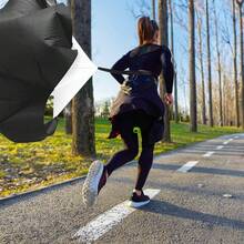 Speed And Agility Ladder Training Equipment Set Includes 12 Rung 20ft Agility Ladder 4 Agility Hurdles 12 Disc Cones 1 Resistance Parachute For Training Football Soccer Basketball Athletes - Màu xanh lam - Xem 5