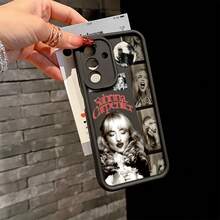 Funda de teléfono ilustrada de Singer Carpenter para A26, A36, A55, A35, A06, A16, A05, A14, A24, A34, A54, A15, A05S, A25, A23, A33, A53, A73, A13 4G 5G, a prueba de golpes, suave cubierta de TPU.17   17promax - Negro - Ver 5