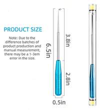 Herramienta para desmontar anzuelos, dispositivo rápido para extraer anzuelos, extractor de anzuelos para pesca - Multicolor - Ver 2