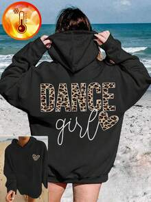Sweat-shirt-shirt décontracté imprimé pour la Saint-Valentin, filles, doux et épais, manches longues, Top à capuche coloré pour l'automne/l'hiver, vêtements pour étudiants et jeunes enfants - met en valeur le style unique de chaque enfant ! Sweat-shirt-shirts, vêtements pour préadolescentes, vêtements pour enfants, vêtements de Saint-Valentin pour filles - Noir - Voir 9