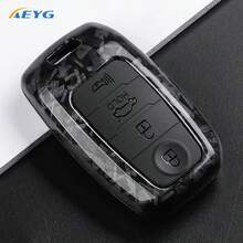 Funda protectora de la llave del coche con textura de fibra de carbono ABS apta para Kia Sportage, Cerato, Optima, K2, K3, K4, K5, RIO, Picanto, Soul, Sorento, Sedona - Kia - Ver 15