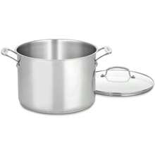 7661026G Chef's Classic 10Quart Stockpot With Glass Cover