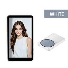 Magnetyczny monitor do vlogów – ładowalny magnetyczny ekran do selfie z vlogami | 3,6 V, podwójne zasilanie (bateria/USB), kompatybilny z telefonami z systemem iOS i Androidem | Nadaje się do transmisji na żywo, tworzenia treści i selfie - Falisty - Zobacz 10