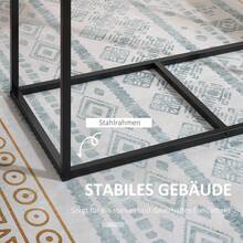 HOMCOM Dining Set With Table And Chairs (3 Pieces), Ideal For 2 People, Small Space (Kitchen, Living Room), Oak. - Oak Color - View 6