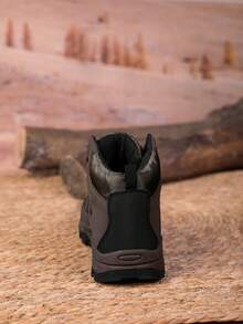 2025新款秋冬男女高帮户外徒步鞋专业徒步鞋男女厚底防滑休闲系带透气情侣运动鞋减震越野跑鞋36-46码