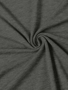 Women's Halloween Witch Letter Print 'Nightmare Before Christmas' Casual Crew Neck Long Sleeve T-Shirt Unisex Fashion Design Sports Comfort Soft Fabric Daily Casual Spring Autumn New Home Daily - Dark Grey - View 7