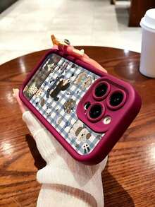 Basic Phone Cases - Burgundy - View 3