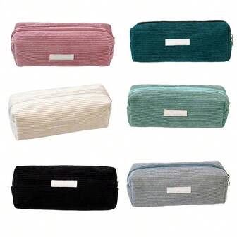 Pencil Pouch Pencil Pouch Large Capacity Stationery Pen Storage Pouch Cute Aesthetic Pencil Case Bag Multifunctional Organizer