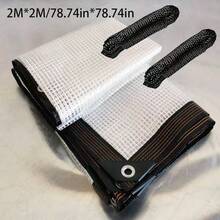 Waterproof & Windproof &Snowproof Heavy-Duty Clear Vinyl Tarp - Perfect For Greenhouses, Gardens, Patios, Pavilions & Camping Cars - Multicolor - View 18