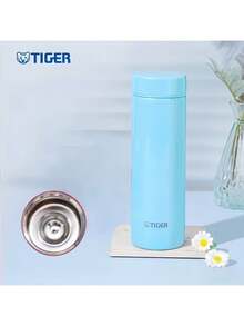 Tiger MMP-J30C 304 Stainless Steel Insulated Mug, 300ml, Double-Walled Vacuum Insulation, Removable And Washable With No Hidden Dangers, Leak-Proof Sealing, Smooth Lid, Suitable For All Seasons, Portable Mug