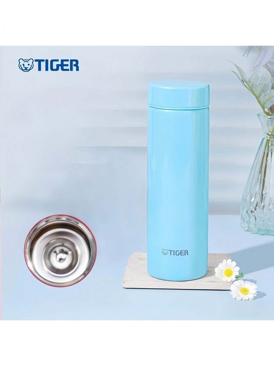 Tiger MMP-J30C 304 Stainless Steel Insulated Mug, 300ml, Double-Walled Vacuum Insulation, Removable And Washable With No Hidden Dangers, Leak-Proof Sealing, Smooth Lid, Suitable For All Seasons, Portable Mug