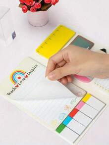 Dạy học là một công việc đầy tình yêu thương - Bộ giấy ghi chú dán, tập giấy ghi chú dán bảng đen, quà tặng Ngày Nhà giáo, đồ dùng học tập cho năm học mới, quà Giáng sinh. - Xem 3