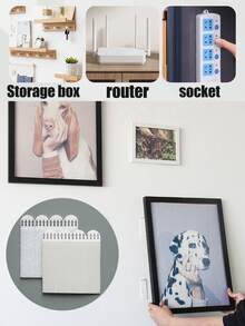 12/24pcs Double-Sided Adhesive Tape - Easy To Install, Non-Damaging Wall Hooks, Tool-Free Removable Adhesive Tape Wall Hooks