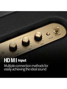 Marshall WOBURN III 便攜式藍牙音箱 藍牙 5.2 高傳真音質輸出 動態重低音效果 低音增強功能 長時間續航 多種輸入方式 便攜設計 適用於家庭、戶外及旅行使用 黑色 - 黑色 - 查看 6