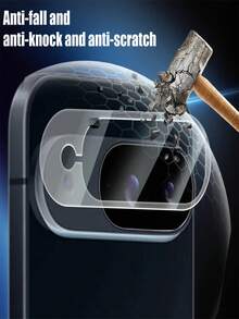 3 Packs Camera Lens Protector Compatible With Google Pixel 10 9 Pro XL 8 8A 7 7A 6 Pro 6A - 9H Hardness Tempered Glass, Anti-Scratch Protection, Case Friendly Design - Transparent Screen Protector Applicable To Daily Shield, Office, Home Daily Shield Office Home Phone Camera Cover Waterproof Shockproof Anti-Fall Scratch Resistant - Black - View 3