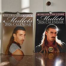 2026/2025 World's Best Mullet Fish Head Funny Erasable Wall Calendar, English Version, One Image Per Day, Suitable For Home And Office Decor - 12 Months Hanging Date Tracker, Christmas, New Year Gift, Clear Images, Christmas Decor, Cat Theme Gift (For Her), Advent Calendar, Fun Adult Gift, Duck Advent Calendar, Christmas Decor, Advent Calendar (Fill Your Own), Home Advent Calendar - Multicolor - View 11