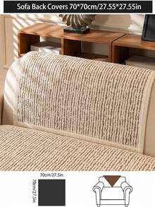 1 Vỏ đệm ghế sofa bốn mùa, Tấm lót ghế sofa chống trượt tối giản hiện đại, Vỏ bọc ghế sofa chống bụi và có thể giặt được, Mềm mại và chống phai màu, Thân thiện với thú cưng, Phù hợp cho phòng ngủ, văn phòng, phòng khách, ghế sofa hình chữ L và ghế sofa 1/2/3/4 chỗ ngồi - Màu be - Xem 14