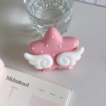 1pc Polka Dot & Star Wing Bluetooth Earphone Case, Cute Cartoon Shockproof Pro 3 Earphone Case, Compatible With Apple 1/2/3/4/Pro/Pro2 Bluetooth Earphone Case - Multicolor - View 7