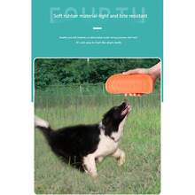 Meianju Pet, pływająca, miękka, interaktywna zabawka szkoleniowa dla psa TPR - Wielokolorowe - Zobacz 5