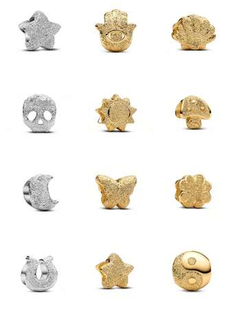 2pcs Fashionable Skull Head Charm Beads With Matte Feeling, DIY Ring Charms For Bracelets, Suitable For Matching Beads Snakebone Brace Or Locket Necklaces To Create A Fashionable Wearing Effect. It Is The Most Ideal Christmas Gift, Halloween Gift, Back To School Gift, Valentine's Day Gift For Women Accessories Women Jewelry