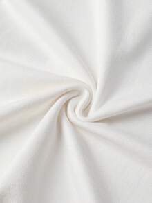 Áo len cổ lọ màu trơn đơn giản, tay dài, thường ngày cho nam, ấm áp cho mùa xuân và mùa thu - trắng - Xem 9