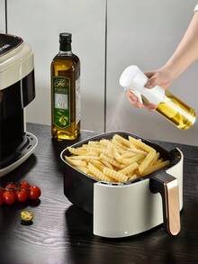 1pc Precision Oil Mister Spray Bottle For Grilling & Baking | Evenly Coats Grills & Pans For Low-Fat Cooking | Heat-Resistant PP, Easy-Clean Design