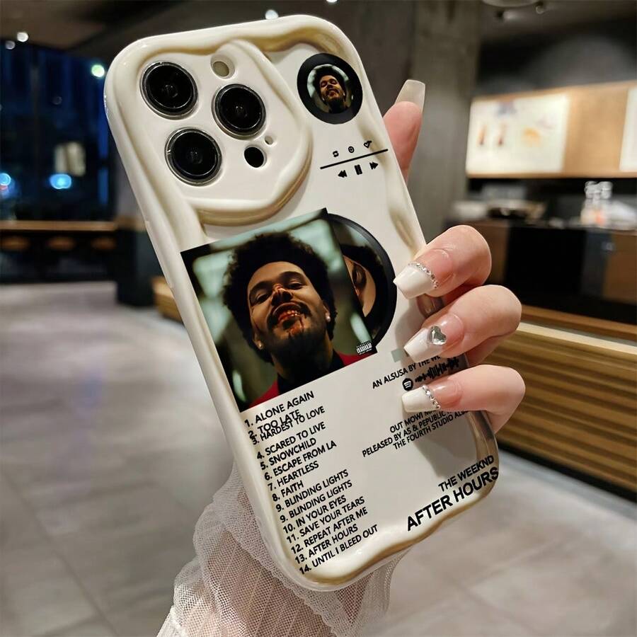 Fundas para iPhone 16, 15, 14, 13, 12, 11 Pro Max Mini XR XS X 7 8 Plus - Diseño de THE WEEKNDS, Cantante Masculino Global Top Rapper, TPU Suave y Antigolpes - Color mezclado 1 - Ver 1