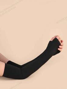 1 Pair Basic Sleeves, Cooling Arm Sleeves For Cycling, Sun Protection