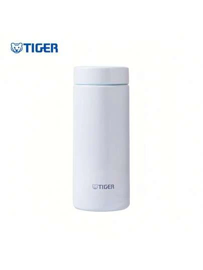 Tiger MMZ-A35C 304 Stainless Steel Water Bottle: Wide Mouth Design For Easy Filling, Anti-Scalding Rim, Vacuum Insulation, Business-Style Minimalist Design, 350ml, .