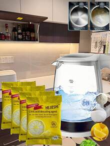 除垢泡腾片，清洁水壶、咖啡机，去除顽固污渍和水垢