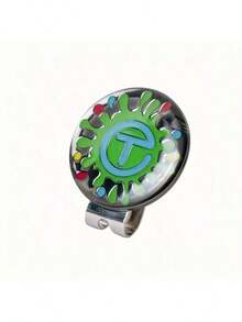 Magnetic Cartoon Golf Hat Clip With Durable Metal Ball Marker - Perfect Gift For Women Golfers - Multicolor - View 10