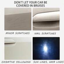 Scratch Repair Wax for Car, Professional Car Paint Scratch Repair Agent, Car Scratch Repair Polishing Wax, Car Resurfacing Polisher Scratch Repair Paste Vehicle Paint Care ()(5PCS) - Multicolor - Ver 4