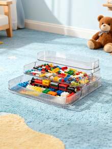 A Simple And Transparent Acrylic Multi-Layer Stepped Storage Box, A Large-Capacity Cosmetics Organization Rack, A Perfume Storage Rack For The Dressing Table, A Multi-Functional Makeup Brush Storage Box, A Fashionable Home Storage Wonder, Perfectly Matched With Modern Style Dressing Tables - متعدد الألوان - مشاهدة 9