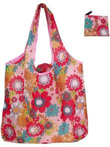 Foldable Handbag, Large-Capacity Universal Travel Bag, Foldable, Convenient For Grocery Shopping, Shopping And Travel