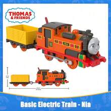 Mattel Thomas TrackMaster Series - Electric Alloy Train Multi-Character Theme Track Set | Energetic Birthday Gift For Boys - Basic Electric Train - Thomas - View 7