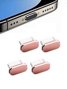 1pc Android Phone Type-C Metal Dust Plug, Compatible With Huawei, Vivo, OPPO, Honor