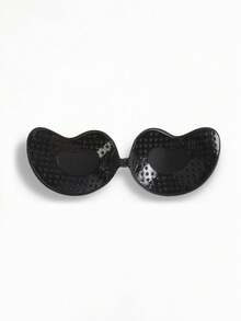 Bộ 4 miếng (2 đen + 2 màu da) gồm miếng dán silicon không dây, hở lưng, giúp nâng ngực, tạo khe ngực gợi cảm, băng dán nâng ngực vô hình, miếng đệm ngực thoáng khí, thiết kế không dây giúp tạo khe ngực, kiểu tự dính vô hình, phù hợp với váy cưới/váy dạ hội, trang phục hở vai, váy hở lưng, váy hai dây, váy ôm sát, áo xuyên thấu, trang phục hai dây, tiệc cô dâu. - Nhiều màu - Xem 11