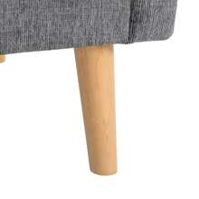 Modern Design, Upholstered Furniture, Chenille Fabric, Double Sofa, Cushioned Sofa, Sofa With Thick Cushions, Suitable For Living Room, Bedroom, Apartment, Etc. Video Available. - Grey - View 12