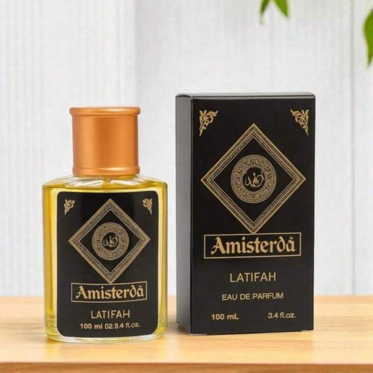 Kit Containing 4 Men's And Women's Perfumes, 100ml Each, 2 Men's And 2 Women's. Inspired By The Finest Arabian Fragrances. - 木質香調,泥土香調,花香調,甜香調,柑橘香調 - 查看 3