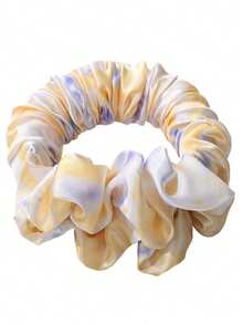 无需加热的卷发发圈，棕色缎面免加热卷发器，可睡眠时佩戴，柔软舒适的睡眠发圈，懒人卷发器，无需加热即可打造长卷发，时尚百搭，适合户外和运动，母亲节礼物，送给妈妈的礼物，缎面耐用发饰 - 彩色 - 查看 14