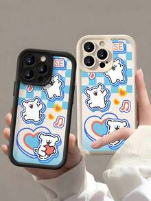 おしゃれなスマホケース 11/12/13/14/15/15pro/15 Plus/15 Promax/7plus/8plus/X/Xs Max/Xr/11pro/12pro/13pro/14pro/12mini/13mini/11promax/12promax/13promax/14promax/14plus/6/6s/6plus/7/8/Se - ホワイト - チェックする 4