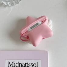 1pc Polka Dot & Star Wing Bluetooth Earphone Case, Cute Cartoon Shockproof Pro 3 Earphone Case, Compatible With Apple 1/2/3/4/Pro/Pro2 Bluetooth Earphone Case - Multicolor - View 4